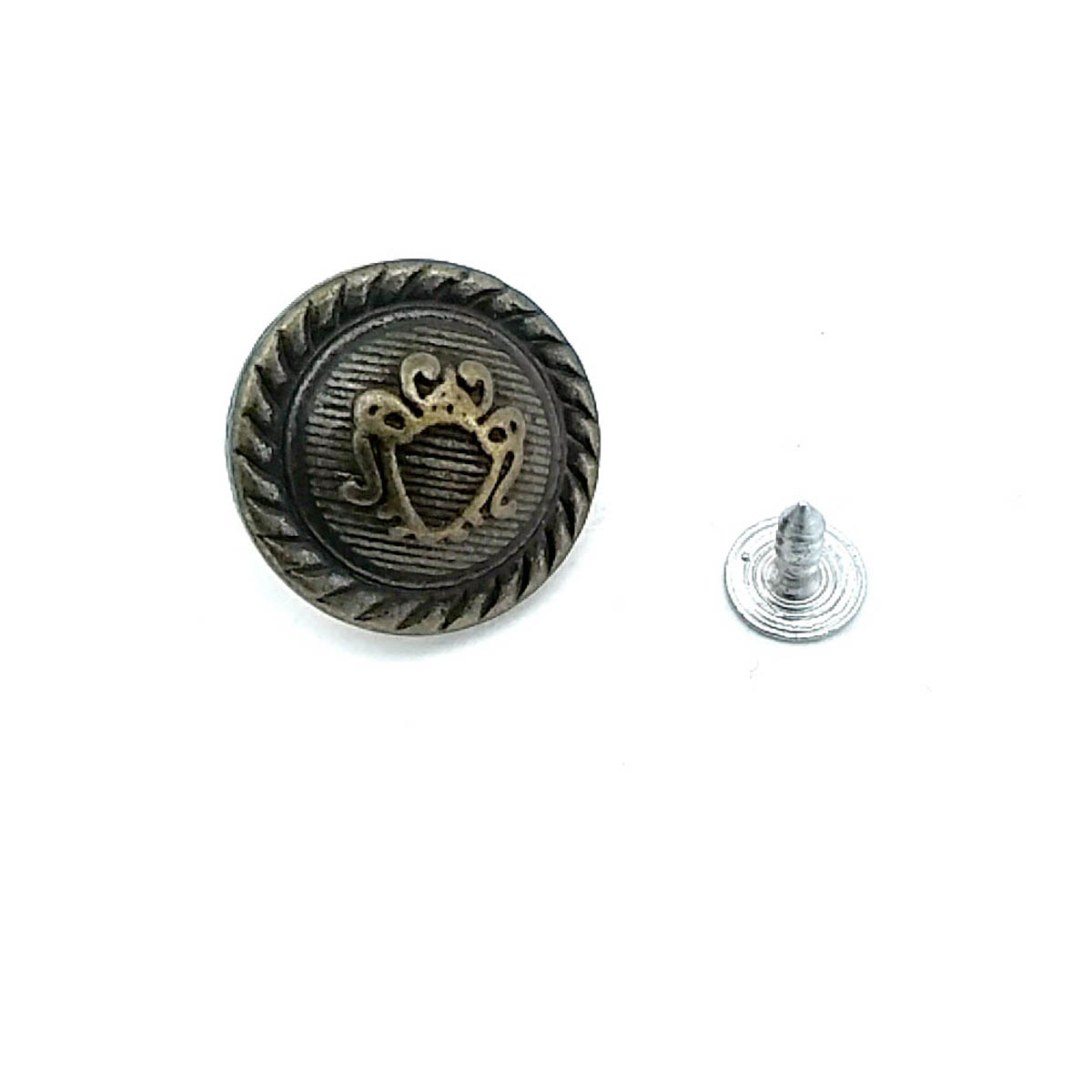 Böcek Logolu Kot Düğme 22 mm 35 Boy Böcek Logolu Kot Düğme 22 mm 35 Boy 22 mm