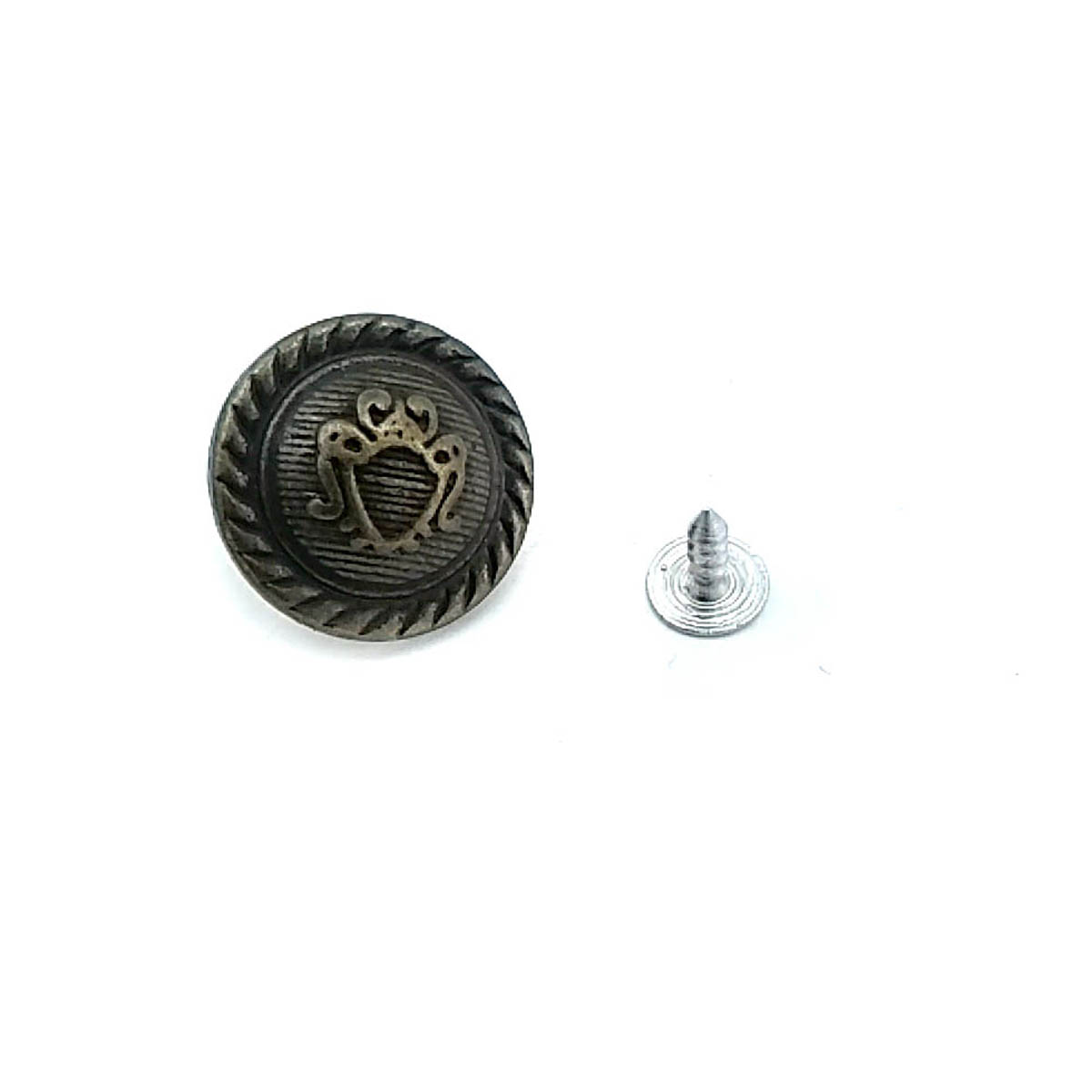 Böcek Logolu Kot Düğme 22 mm 35 Boy 22 mm