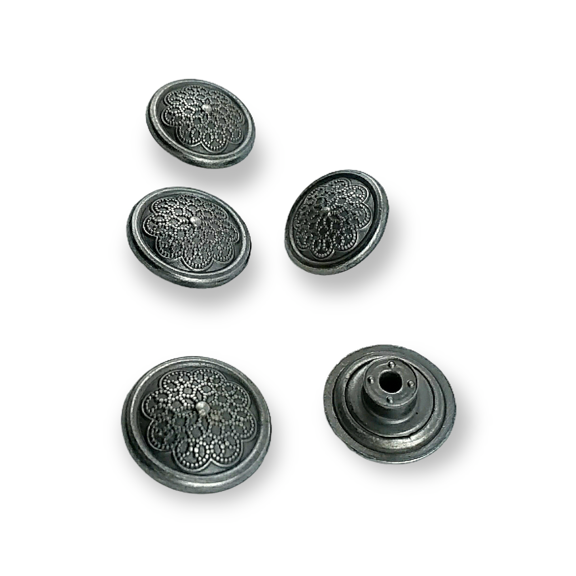 Kot Düğmesi Motif Desenli Şık Kot Düğmesi 20 mm  32 boy 20 mm