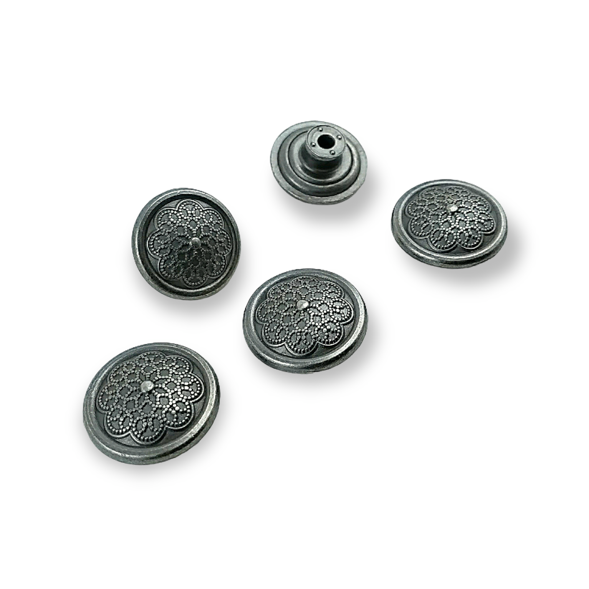 Kot Düğmesi Motif Desenli Şık Kot Düğmesi 20 mm  32 boy 20 mm