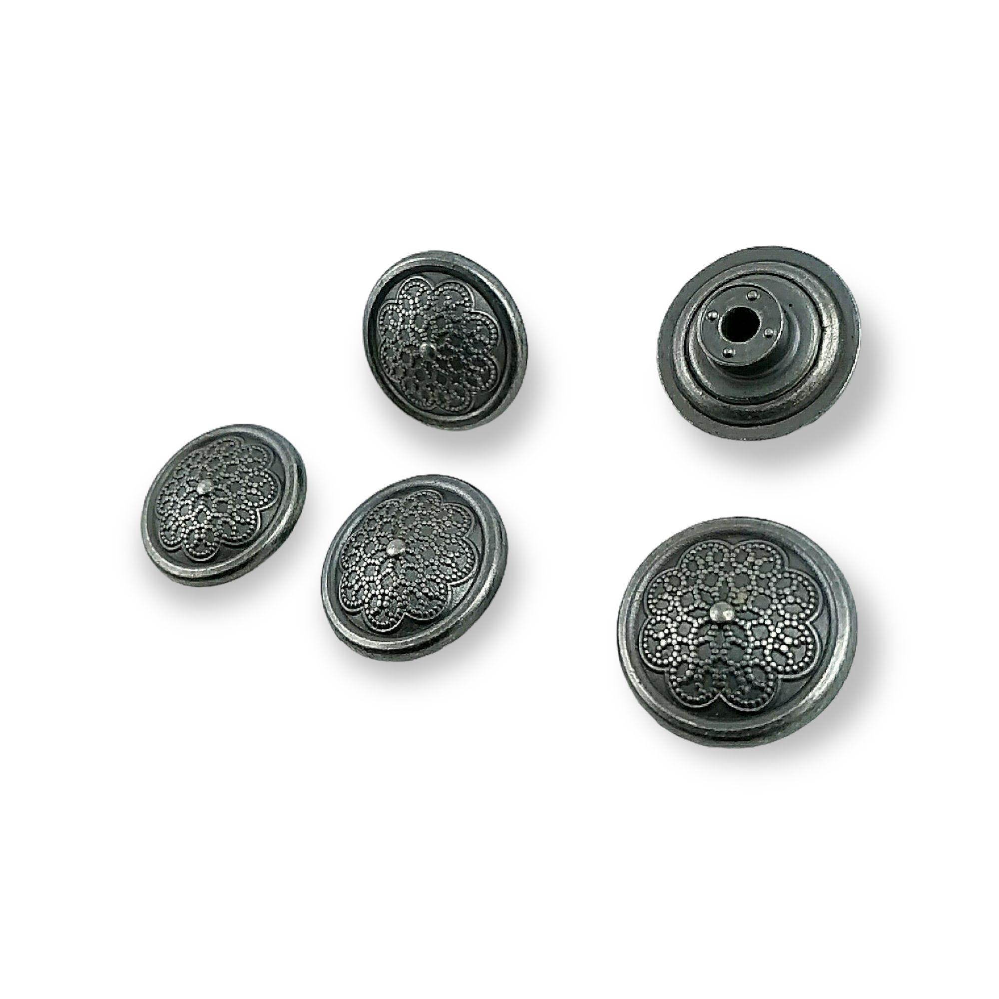Kot Düğmesi Motif Desenli Şık Kot Düğmesi 20 mm  32 boy 20 mm