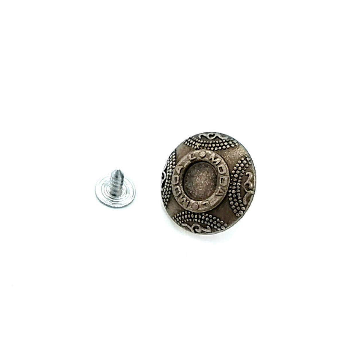Brand Written Jeans Button 22 mm 35 L E 316