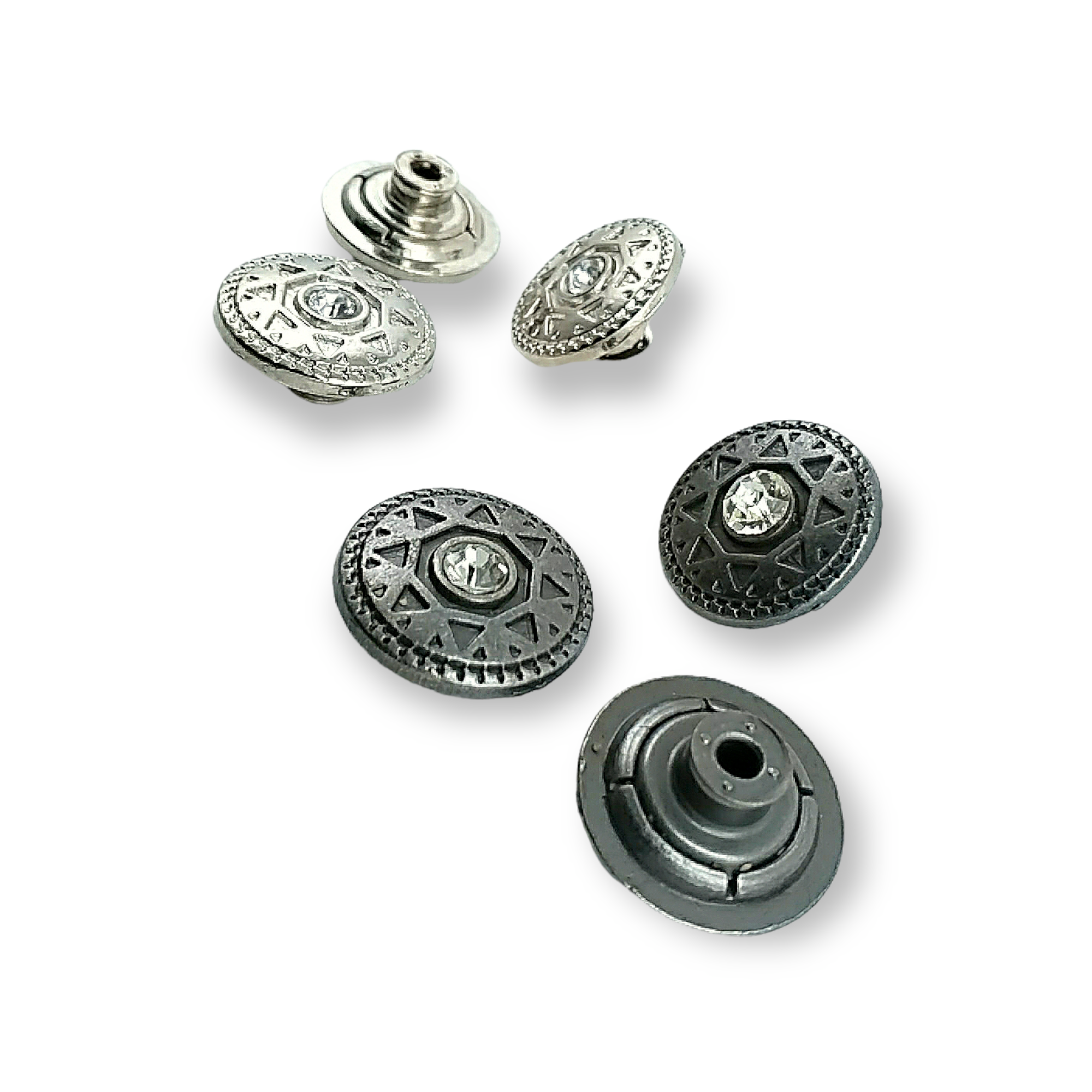 Kot Düğmesi Güneş Desenli Taşlı Düğme 20 mm 32 Boy Kot Düğmesi Güneş Desenli Taşlı Düğme 20 mm 32 Boy 20 mm