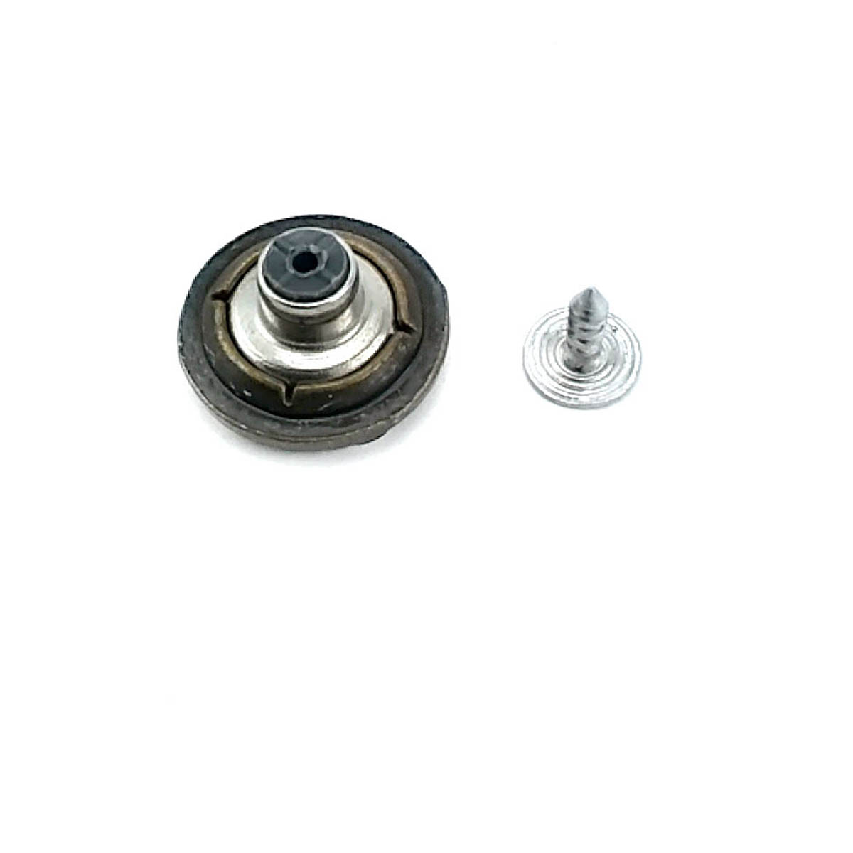 Taşlı Çiçek Tasarımlı Kot Düğmesi 19 mm 30 boy 19 mm