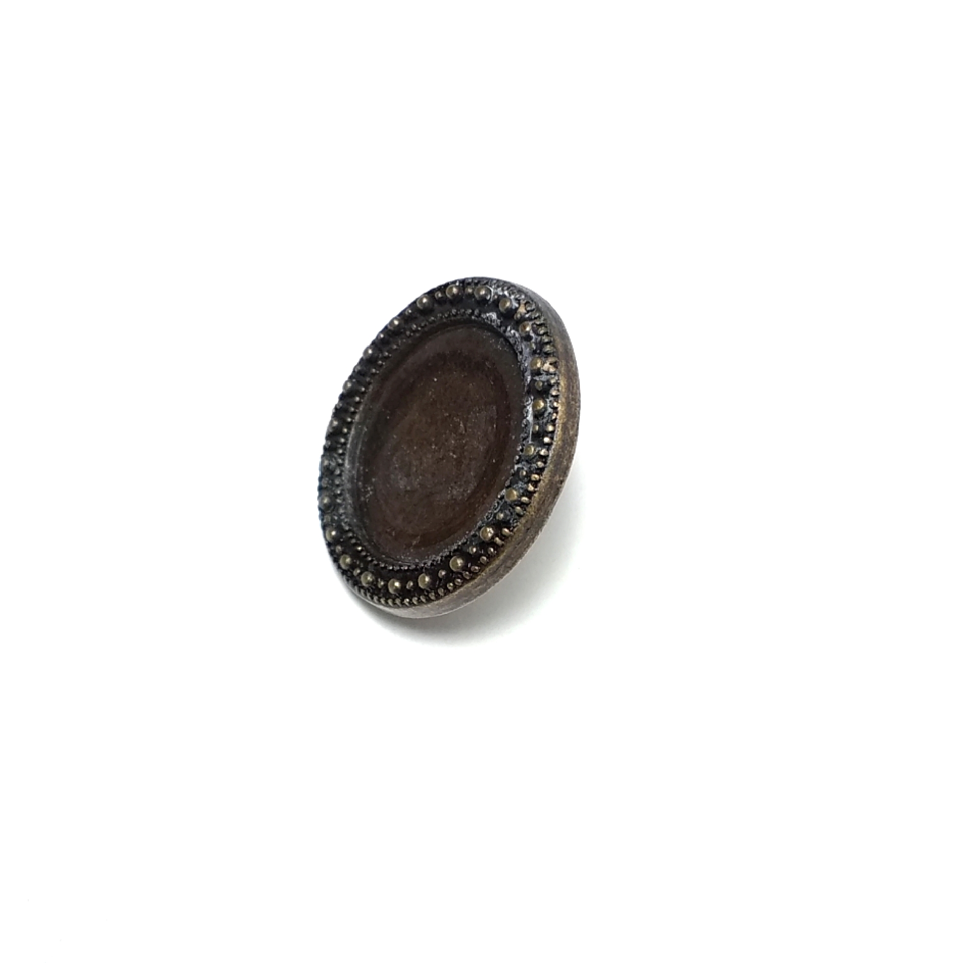 Kenarları Desenli Mineli Kot Düğmesi 22 mm 37 Boy 22 mm