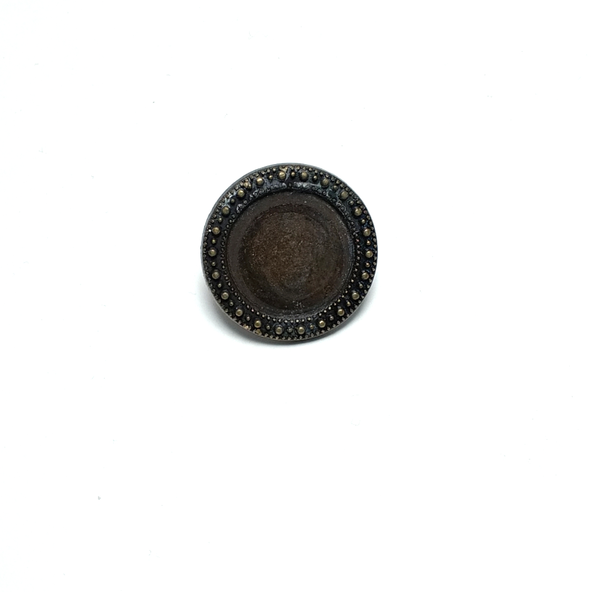Kenarları Desenli Mineli Kot Düğmesi 22 mm 37 Boy 22 mm
