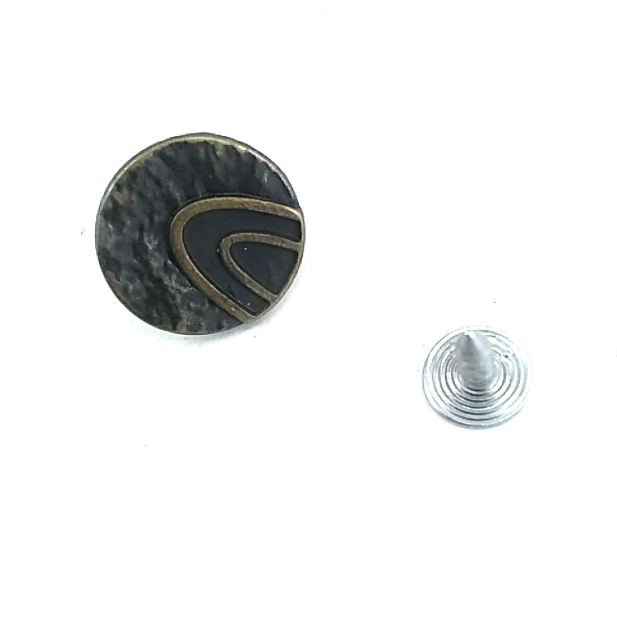 Stylish Patterned Jeans Button 16 mm - 26 L E 532