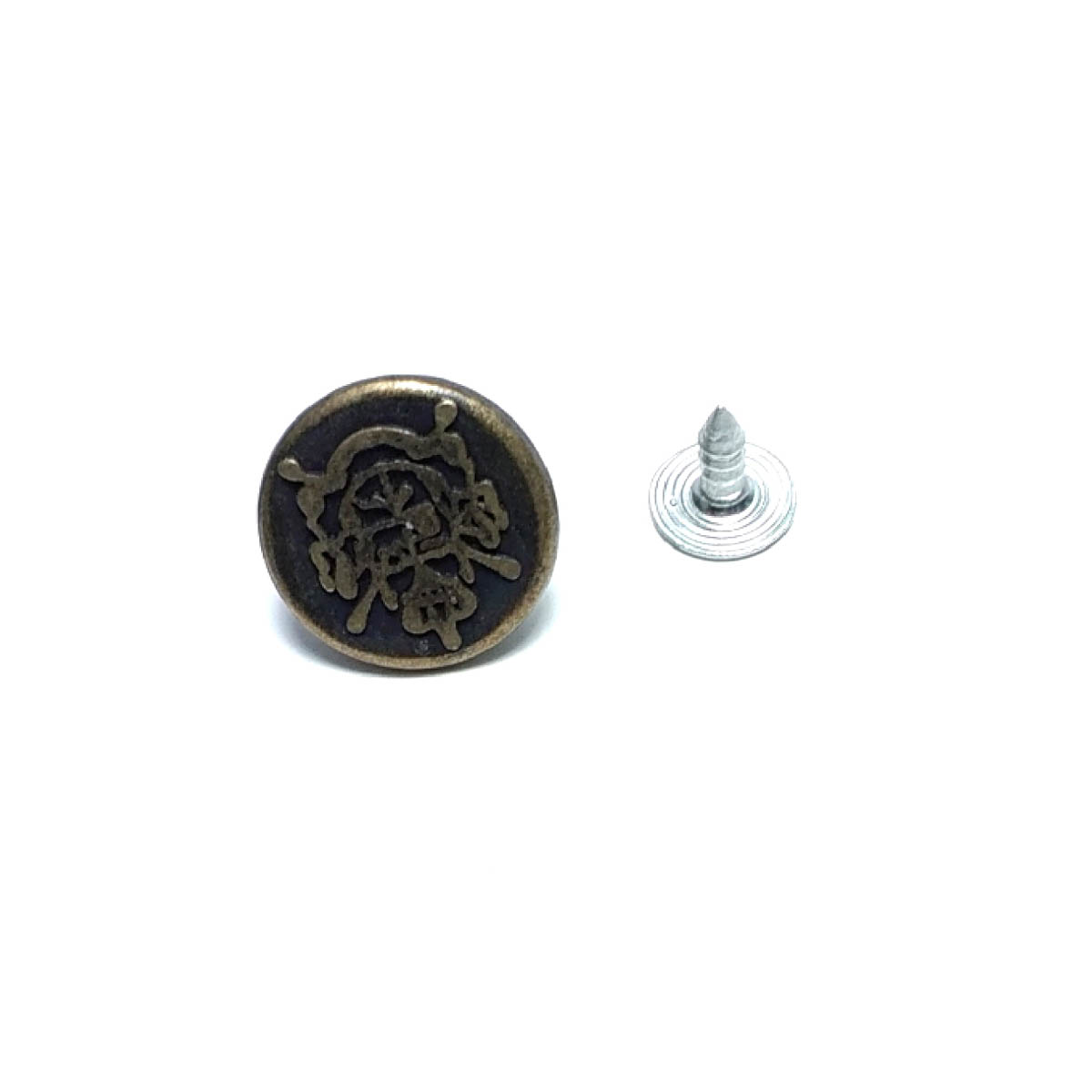 Logolu Kot Düğmesi 17 mm 27 Boy 17 mm