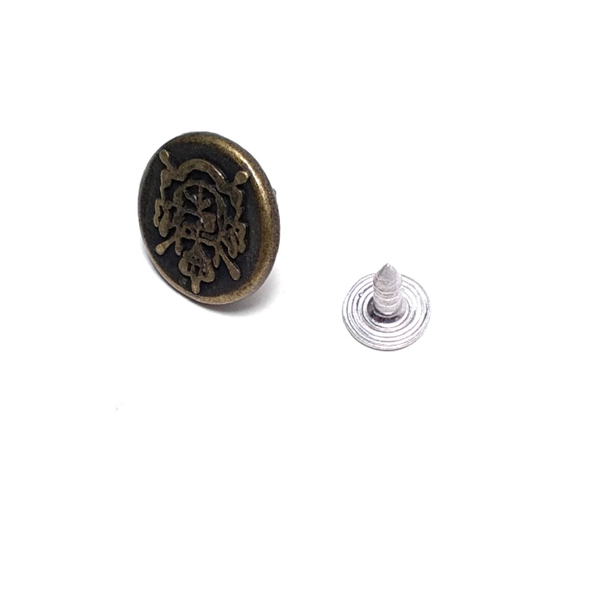 Logolu Kot Düğmesi 17 mm 27 Boy 17 mm