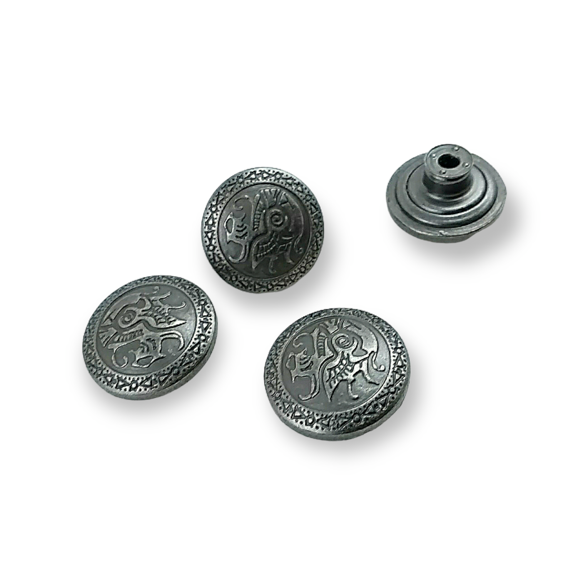 Logolu Kot Düğmesi 17 mm 28 Boy Logolu Kot Düğmesi 17 mm 28 Boy 17 mm