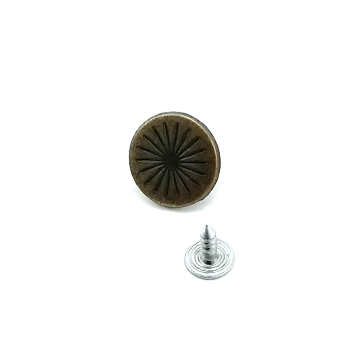 Yıldız Desenli Kot Düğmesi 17 mm 27 Boy 17 mm
