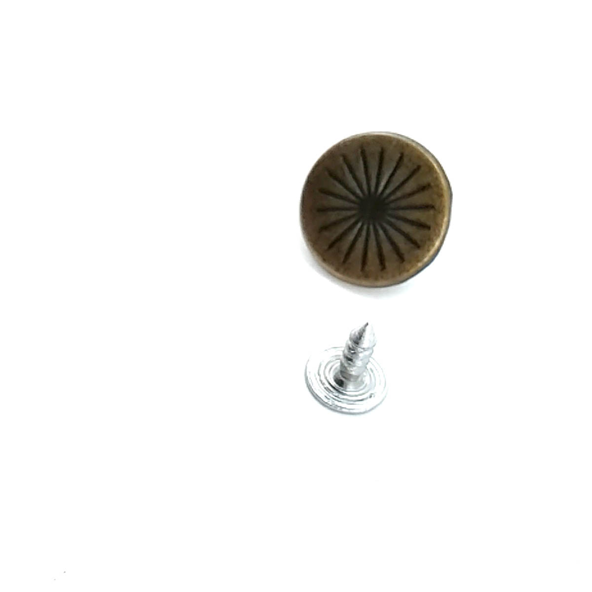 Yıldız Desenli Kot Düğmesi 17 mm 27 Boy 17 mm