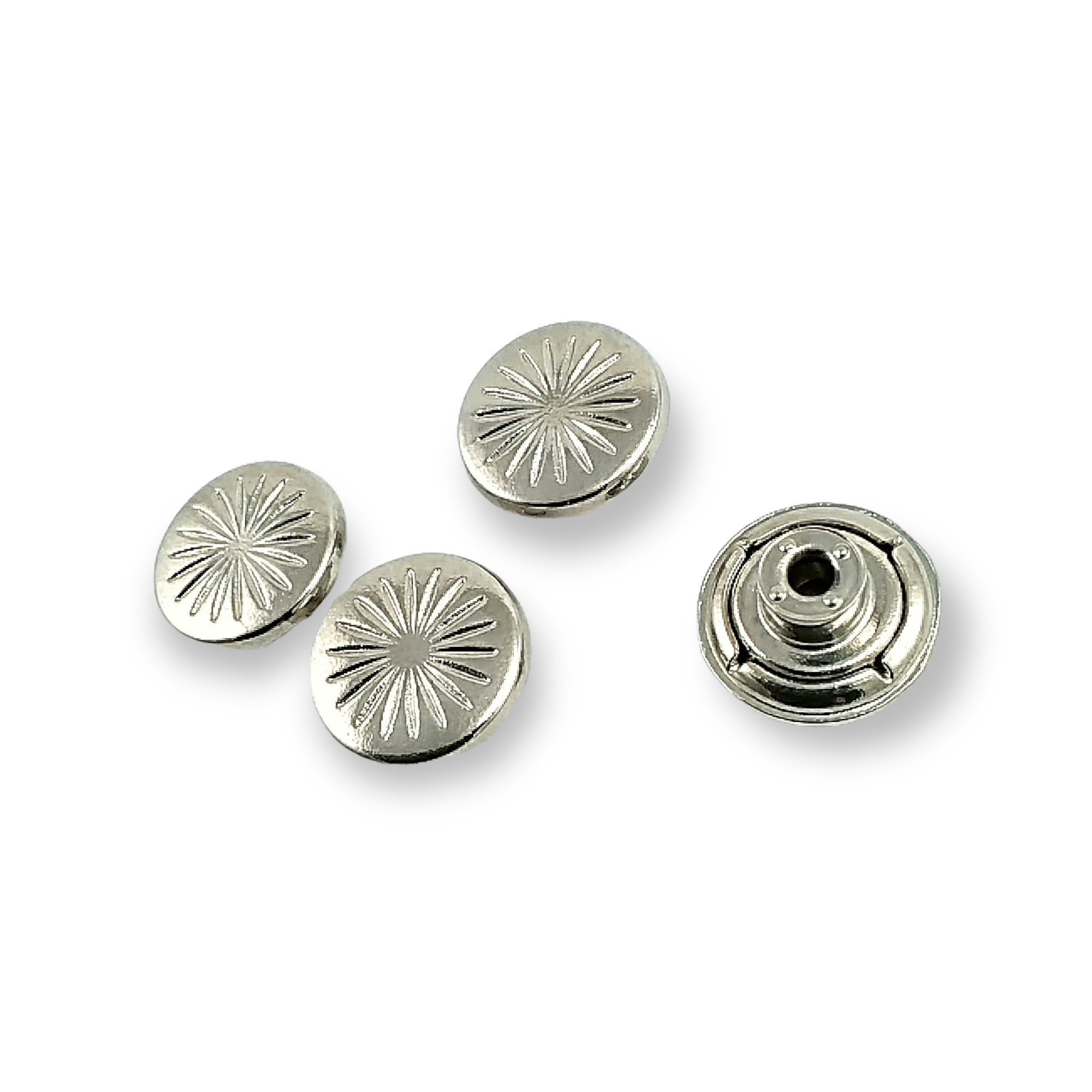 Yıldız Desenli Kot Düğmesi 17 mm 27 Boy 17 mm