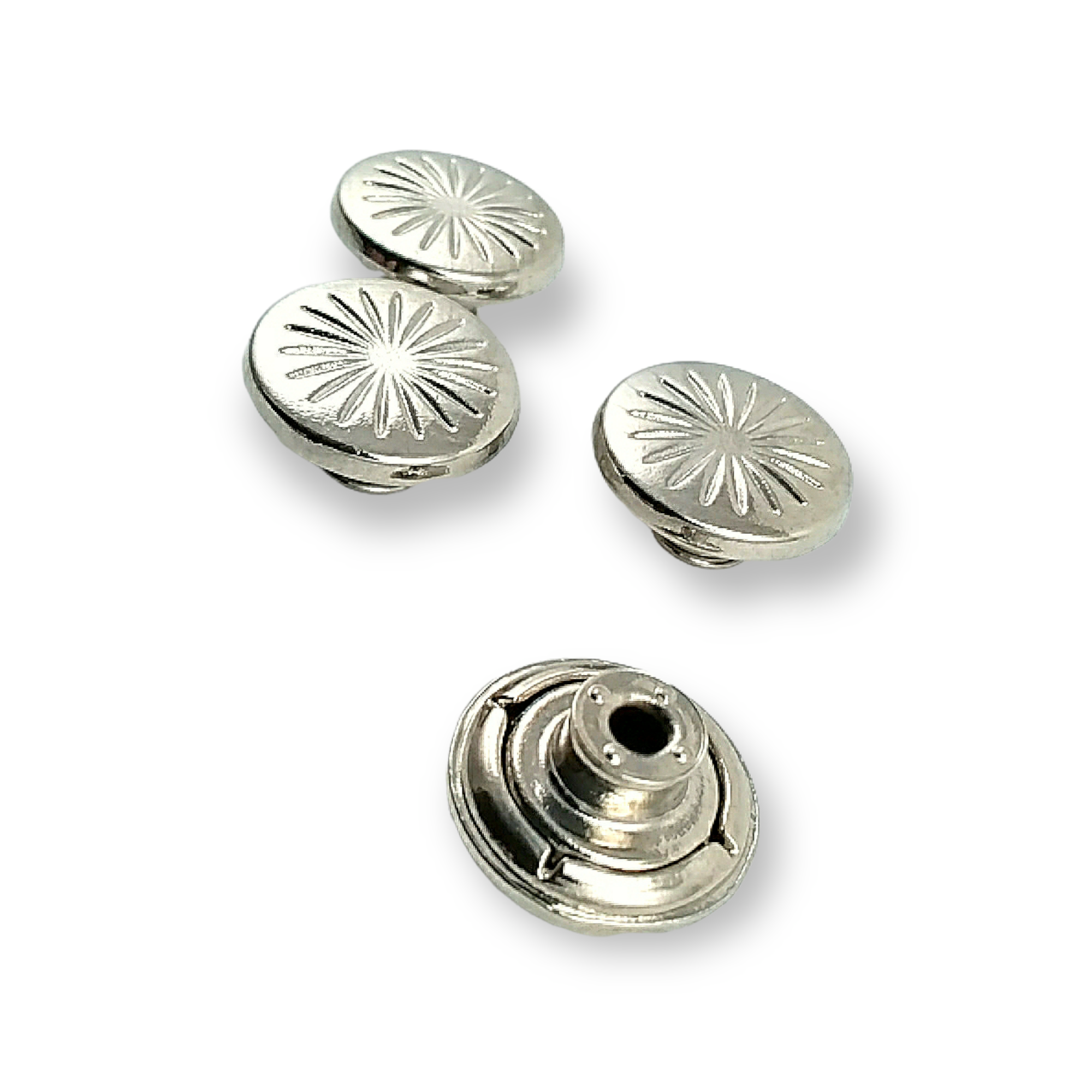 Yıldız Desenli Kot Düğmesi 17 mm 27 Boy 17 mm