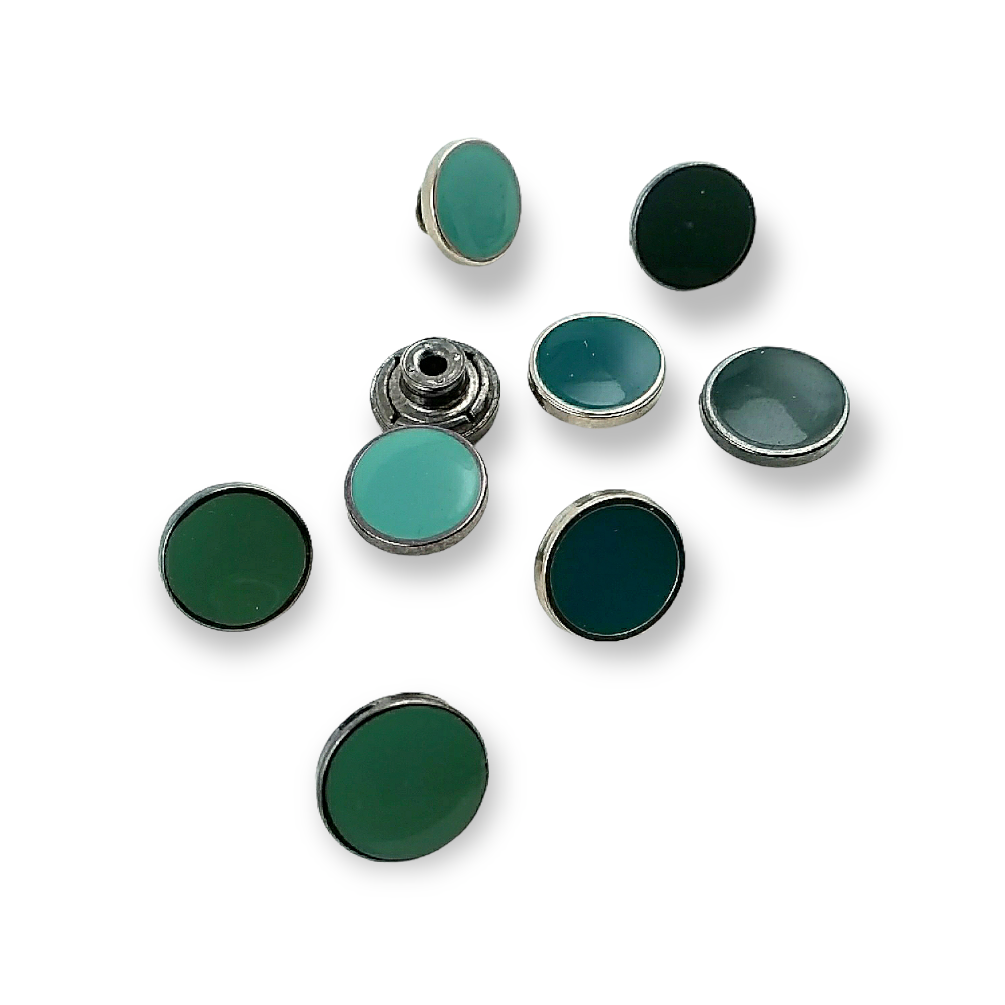 Enameled Jeans Button 15 mm 24 L E 821