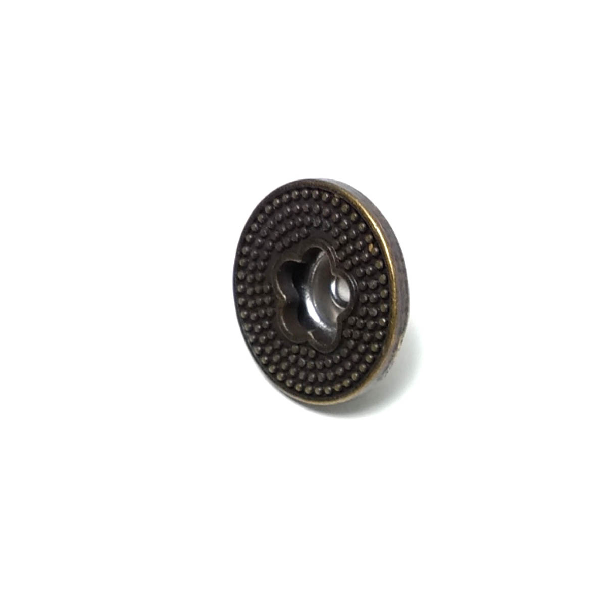 Ortası Çiçek Şekilli Noktalı Kot Düğmesi 20 mm 32 Boy 20 mm