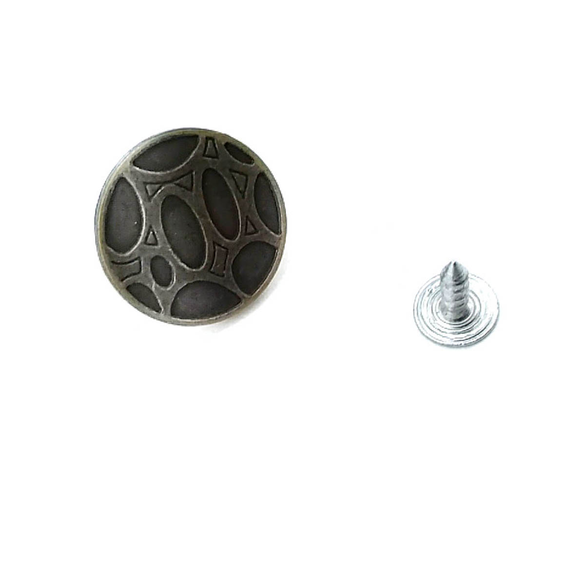 Desenli Kot Düğmesi 20 mm 32 boy Desenli Kot Düğmesi 20 mm 32 boy 20 mm