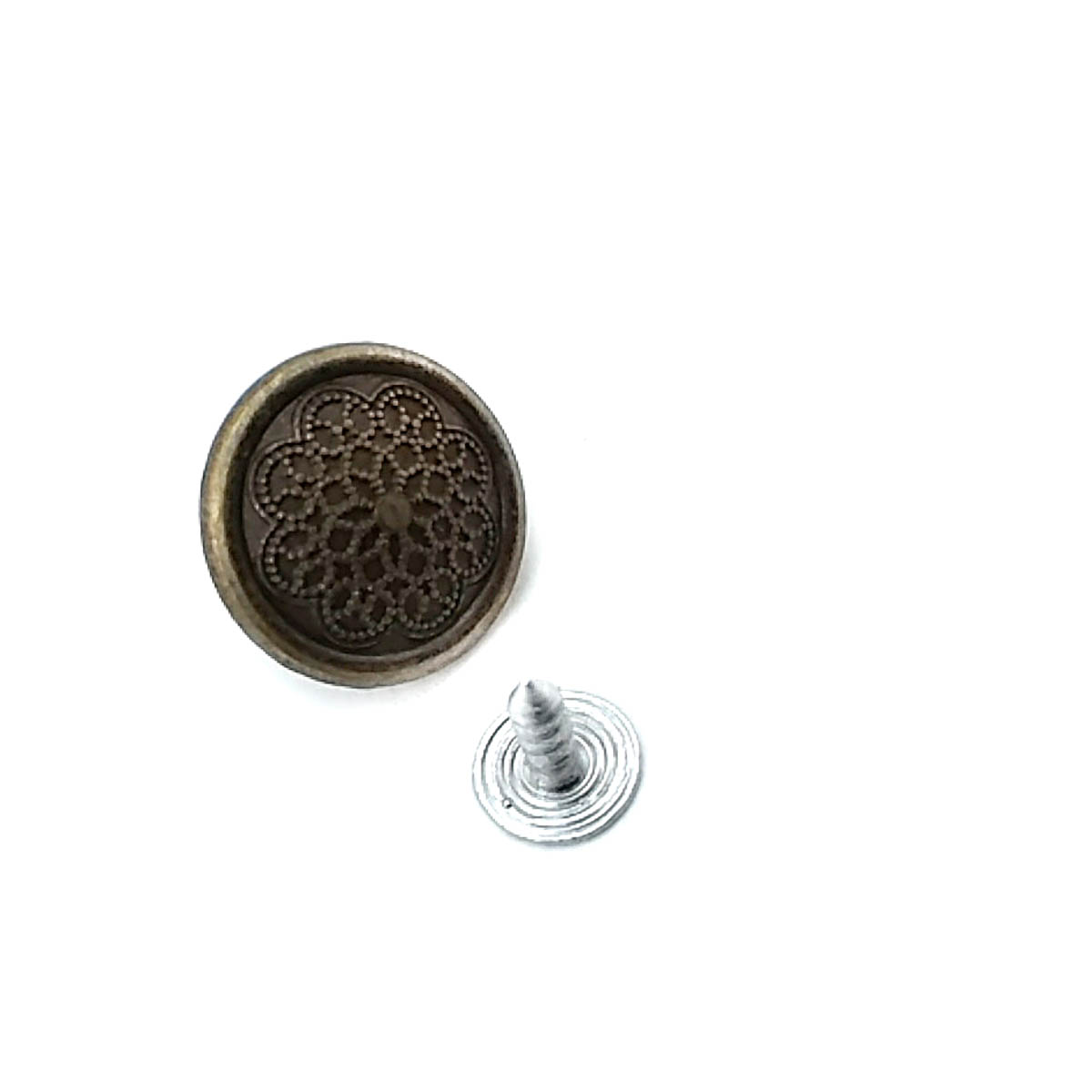 Desenli Kot Düğmesi 17 mm 28 Boy 17 mm