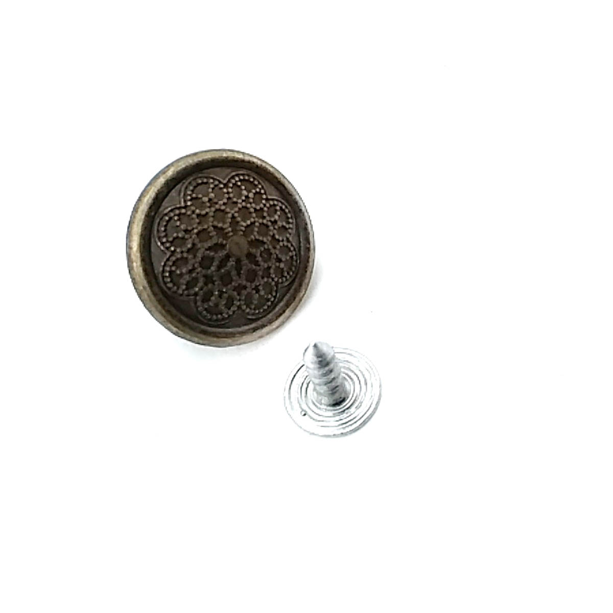 Desenli Kot Düğmesi 17 mm 28 Boy 17 mm
