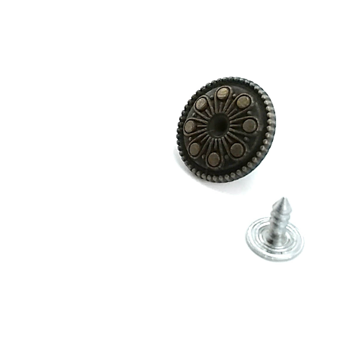 Desenli Kot Düğmesi 17 mm 28 Boy 17 mm