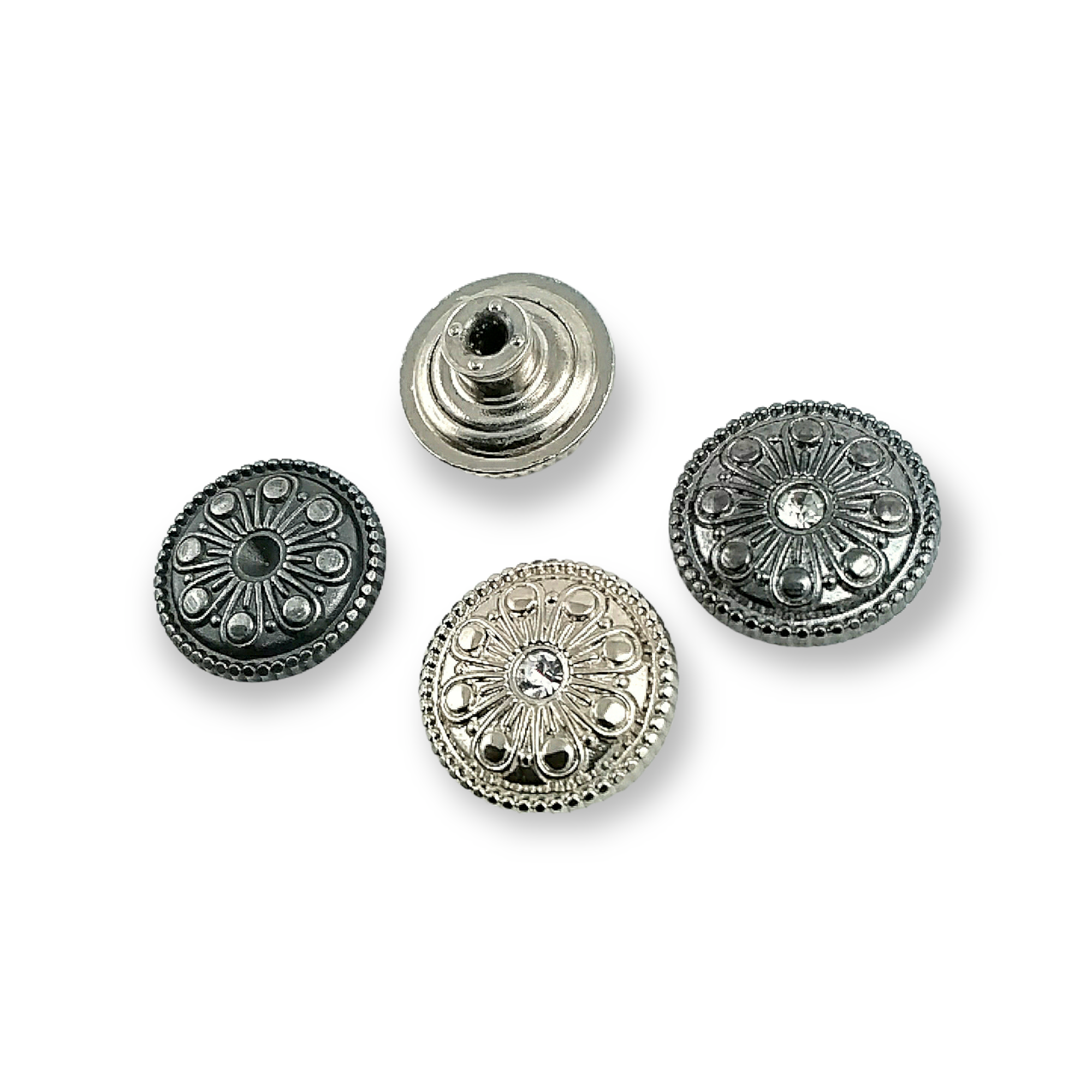 Desenli Kot Düğmesi 17 mm 28 Boy 17 mm