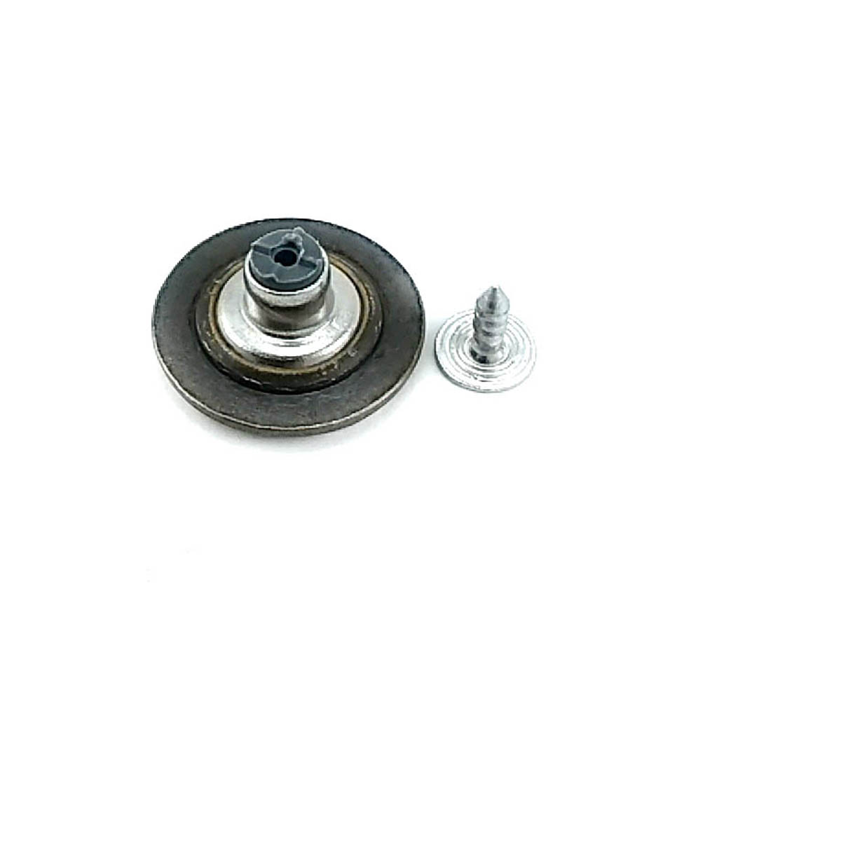 Mineli Kenarları Desenli Kot Düğmesi 22 mm 37 Boy 22 mm