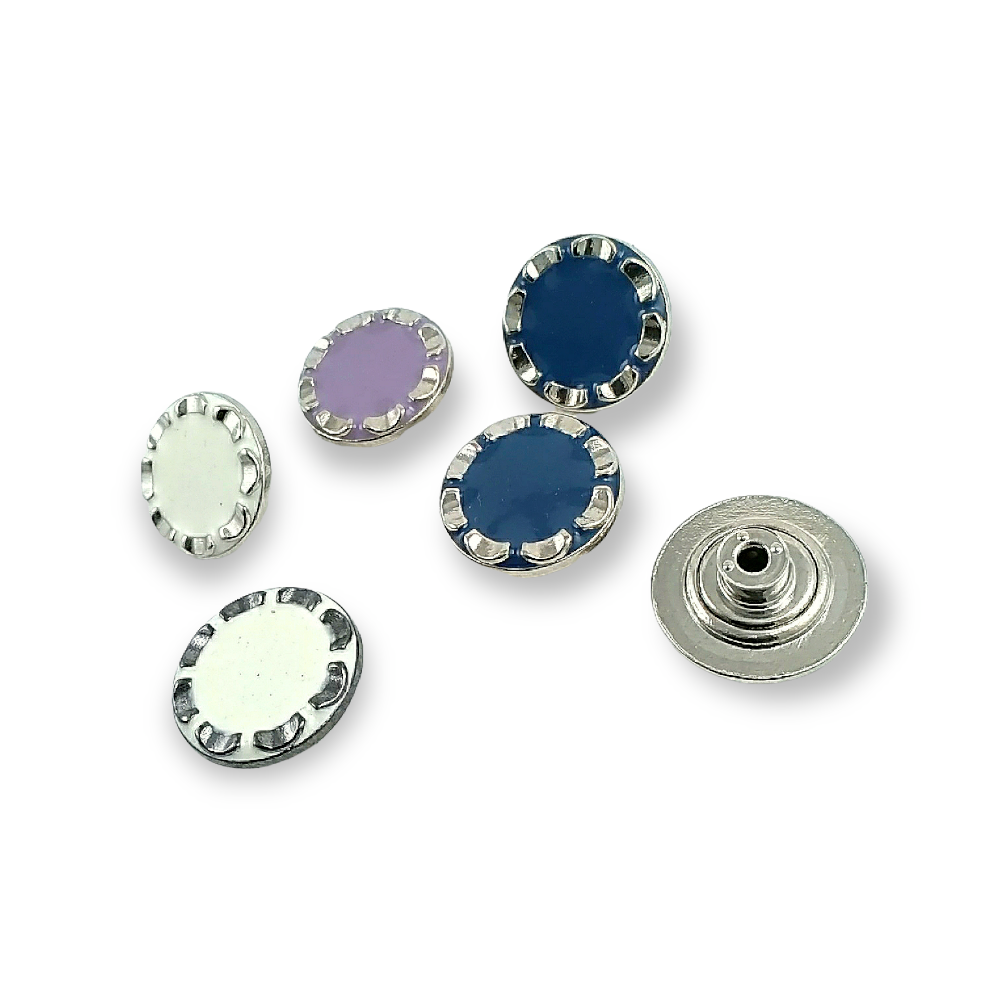 Mineli Kenarları Desenli Kot Düğmesi 22 mm 37 Boy Mineli Kenarları Desenli Kot Düğmesi 22 mm 37 Boy 22 mm