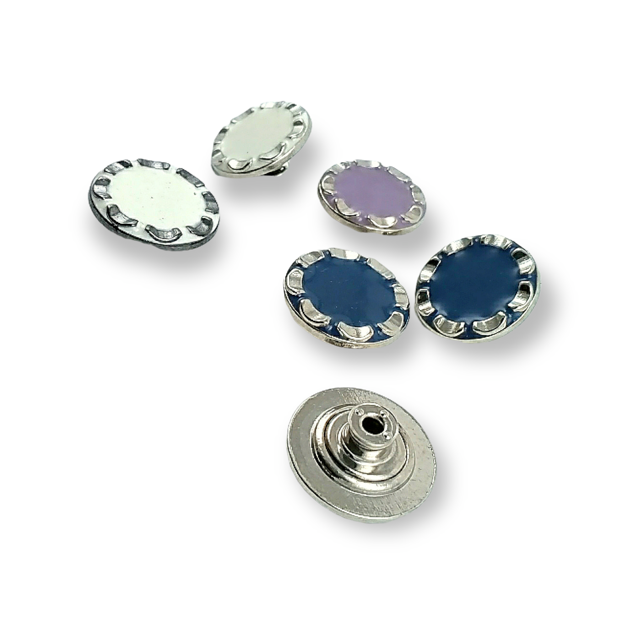 Mineli Kenarları Desenli Kot Düğmesi 22 mm 37 Boy Mineli Kenarları Desenli Kot Düğmesi 22 mm 37 Boy 22 mm