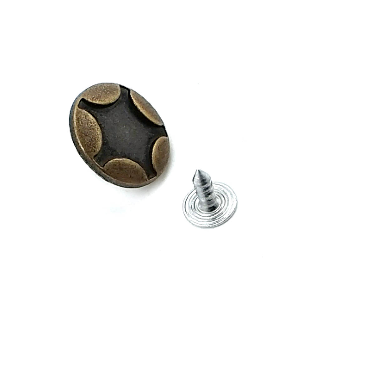 Yıldız Tasarımlı Kot Düğme 18 mm 29 boy 18 mm