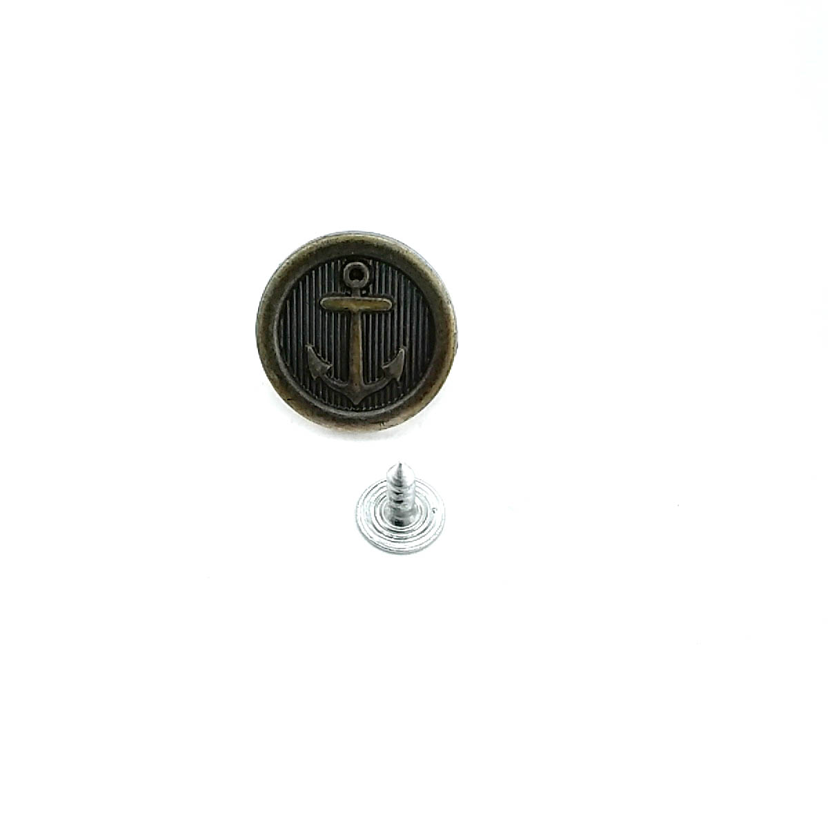 Çapa Desenli Kot Düğmesi 20 mm 32 Boy Çapa Desenli Kot Düğmesi 20 mm 32 Boy 20 mm