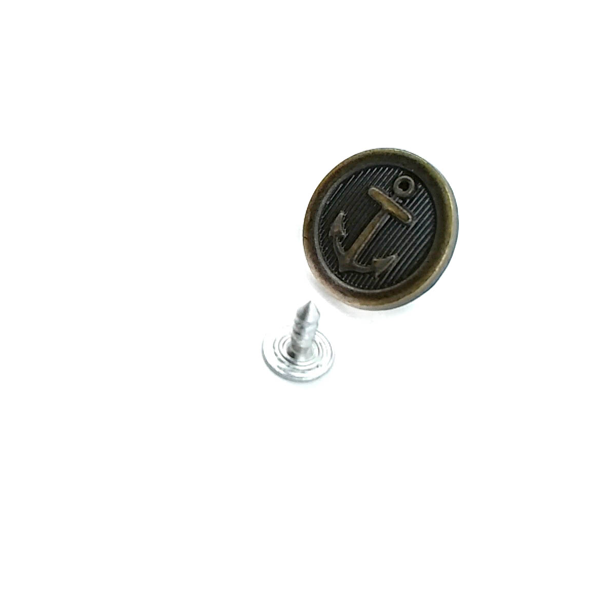 Çapa Desenli Kot Düğmesi 20 mm 32 Boy 20 mm