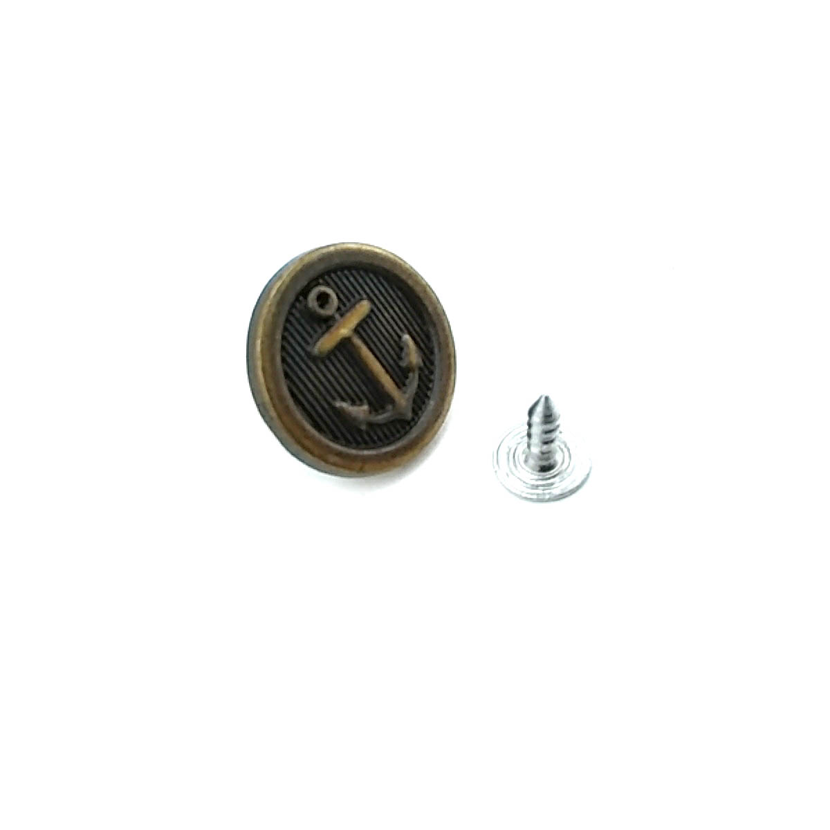 Çapa Desenli Kot Düğmesi 20 mm 32 Boy 20 mm