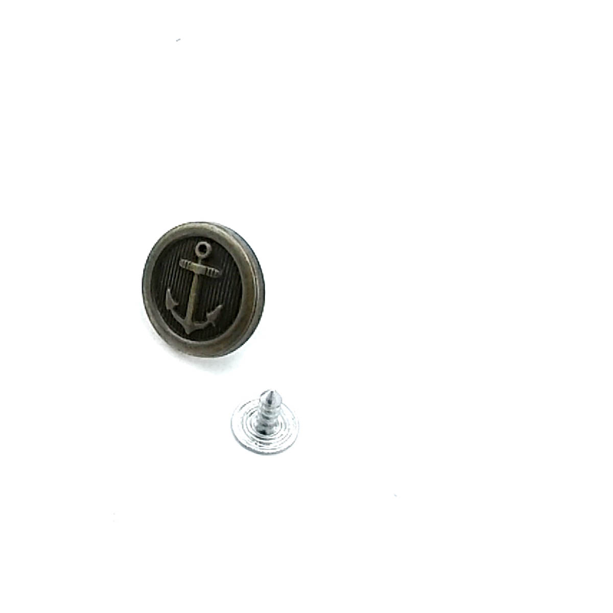 Çapa Desenli Kot Düğmesi  17 mm 28 Boy 17 mm