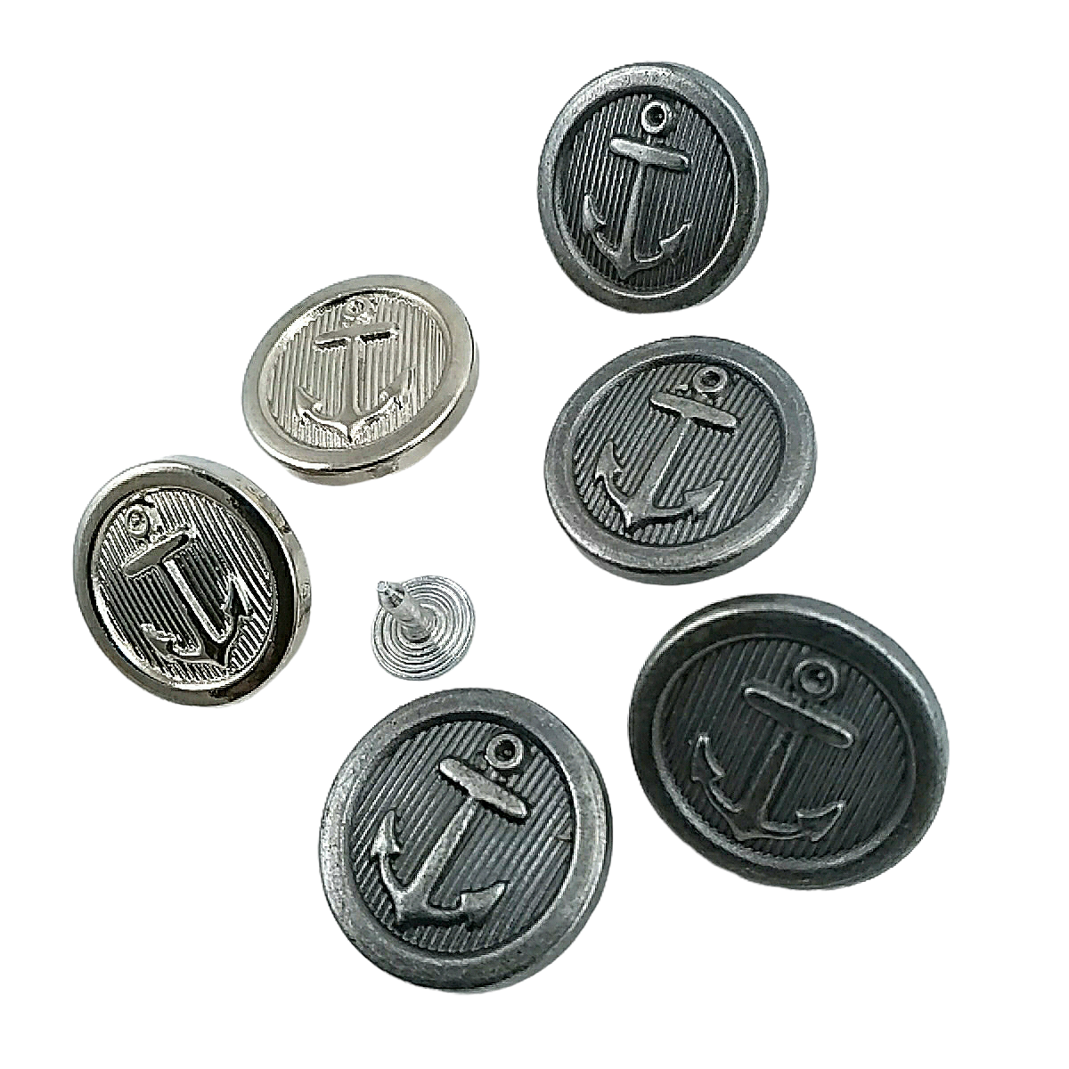 Anchor Logo Jeans Button 15 mm 24 L E 907