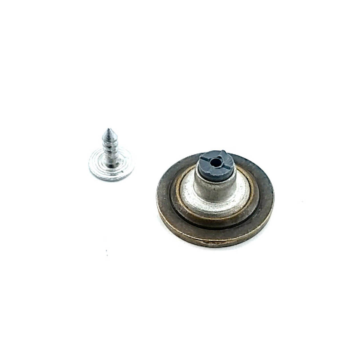 Mineli Halka Desenli Kot Düğmesi 19 mm 30 Boy 19 mm