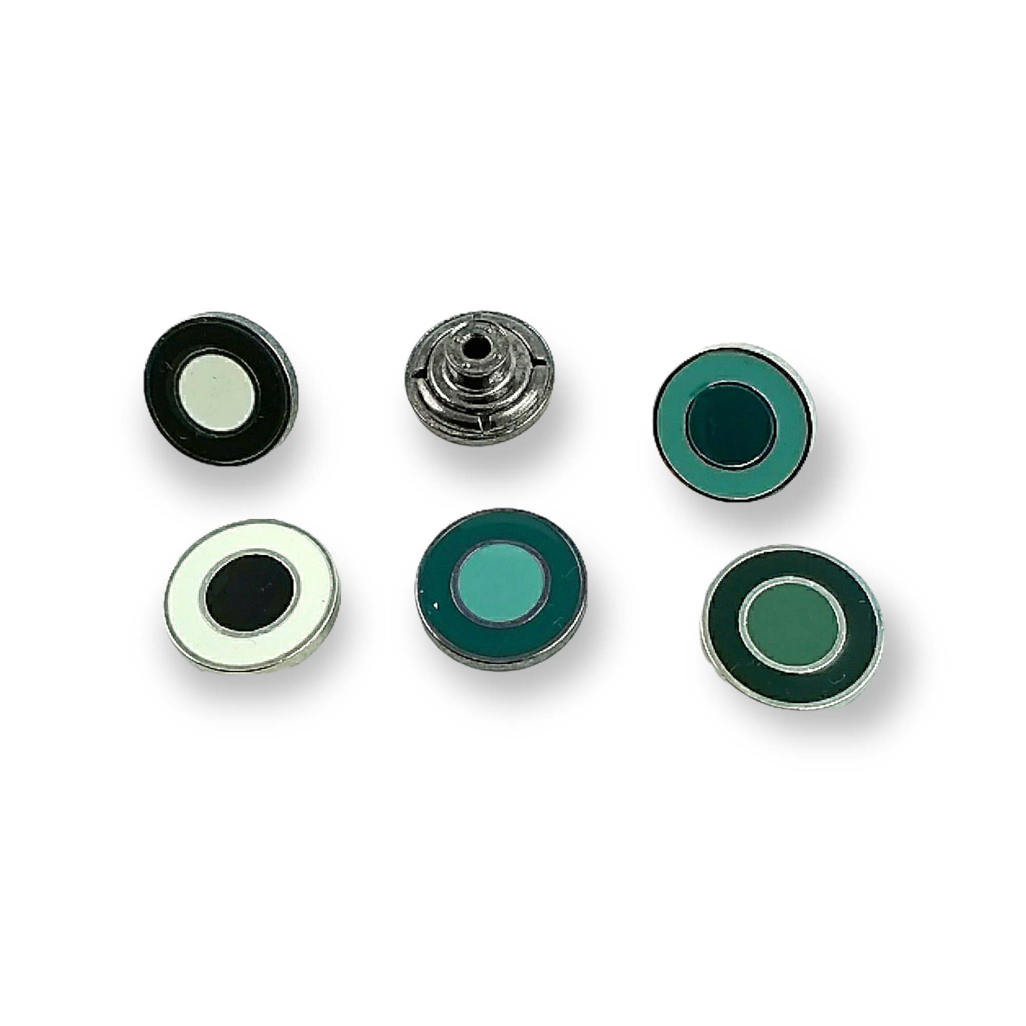 Halka Desenli Mineli Kot Düğmesi 17 mm 27 Boy Halka Desenli Mineli Kot Düğmesi 17 mm 27 Boy 17 mm