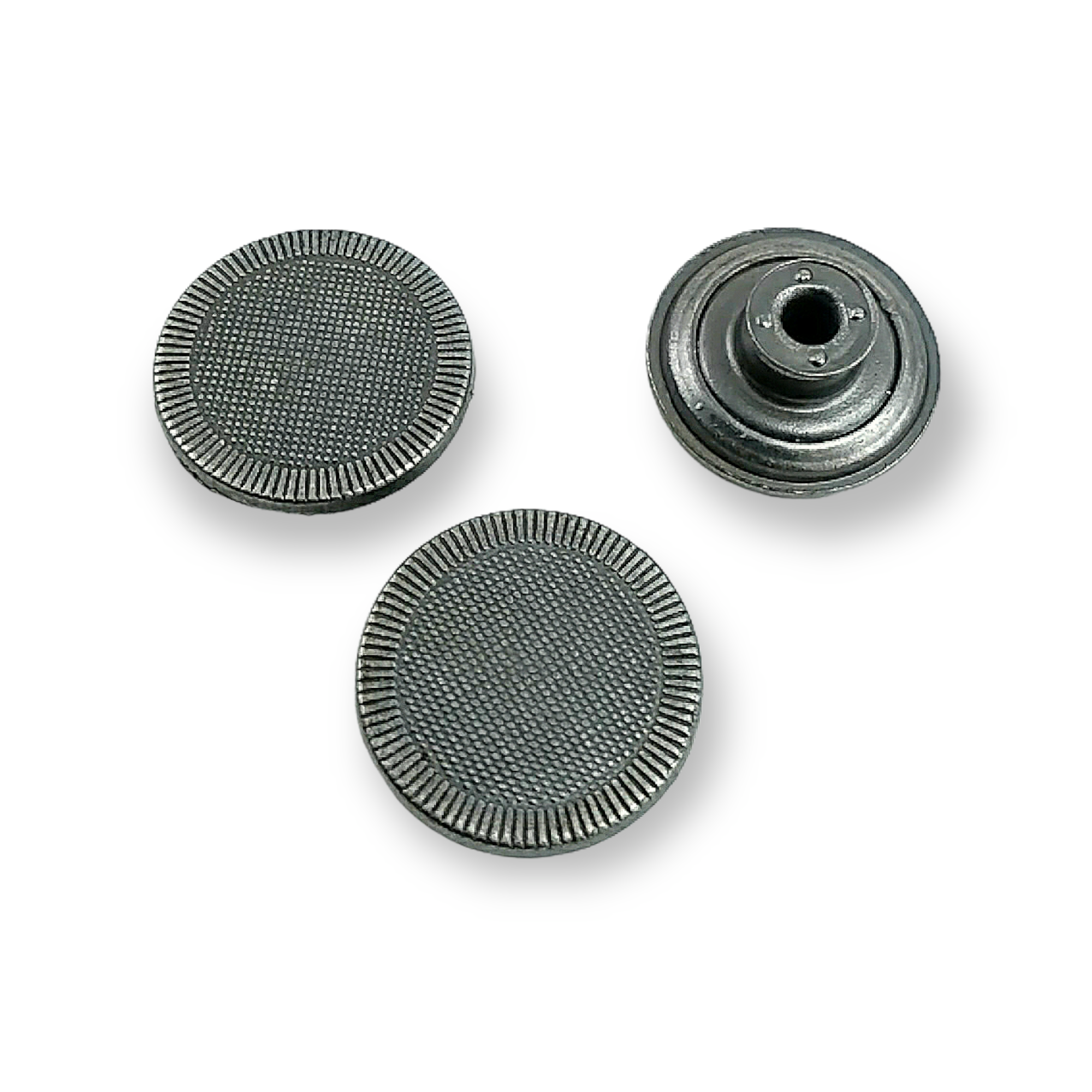 Noktalı ve Çizgili Kot Düğmesi 16 mm 26 Boy Noktalı ve Çizgili Kot Düğmesi 16 mm 26 Boy 16 mm