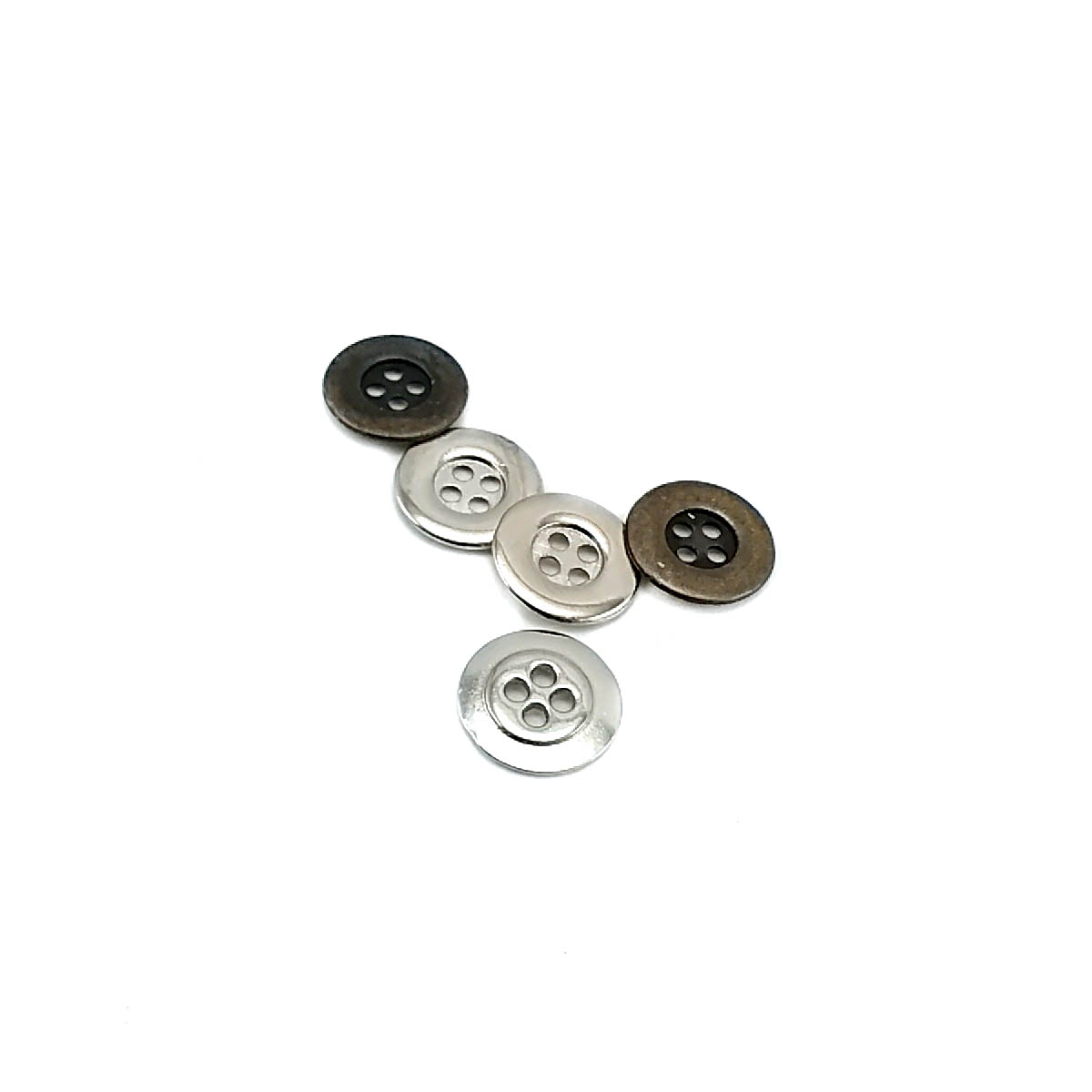 12 mm - 20 size Four Hole Metal Button