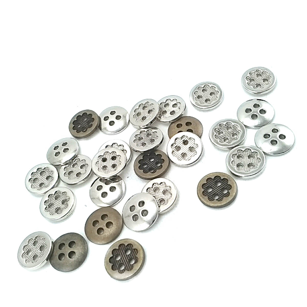 13 mm Flower Design Lined 4-Hole Sewing Button 13 mm Flower Design Lined 4-Hole Sewing Button