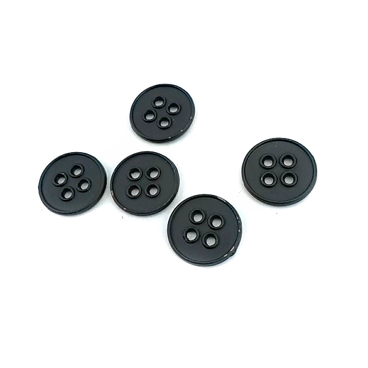 17 mm Sew-Through Button front and detail view