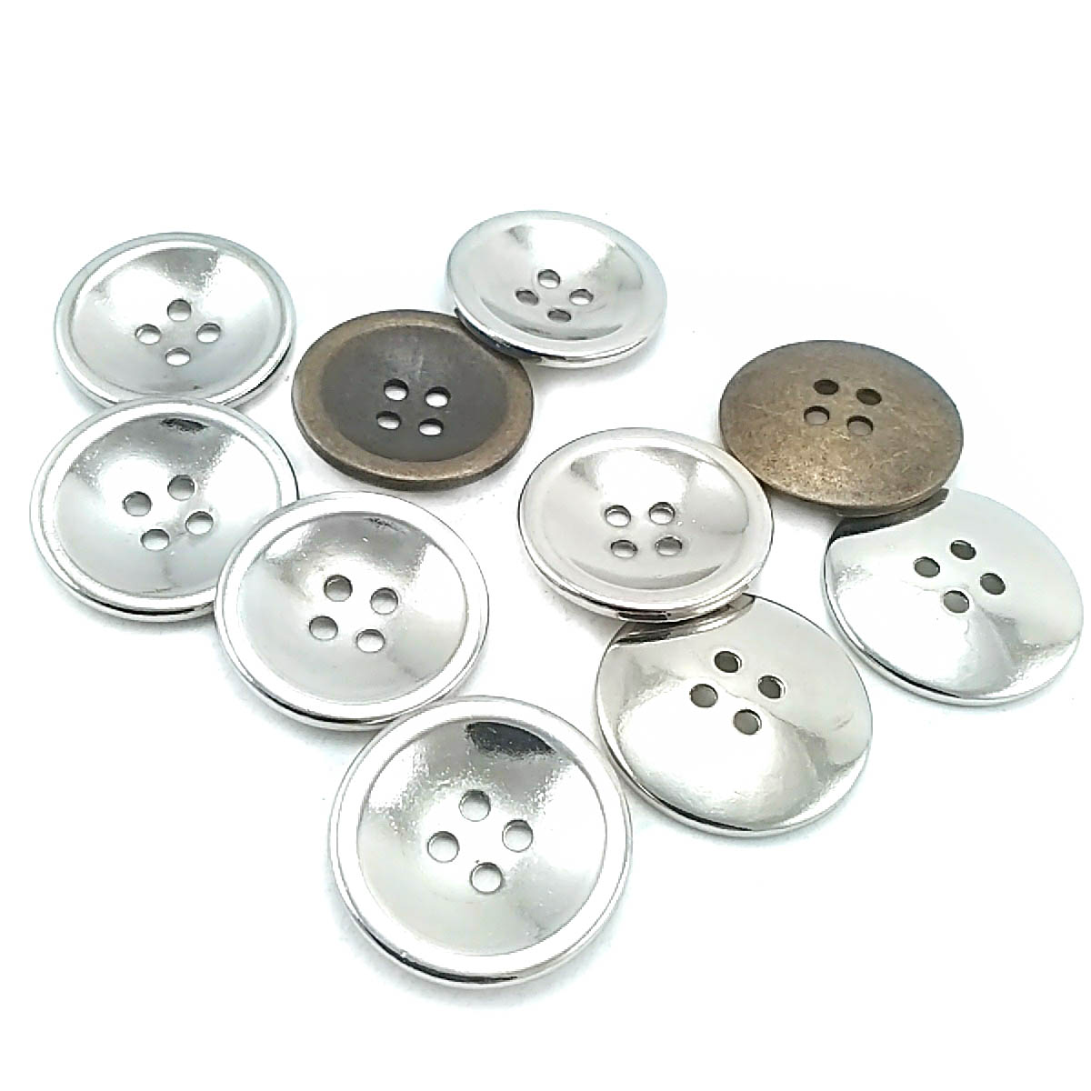 25 mm Four-Hole Metal Button 25 mm Four-Hole Metal Button