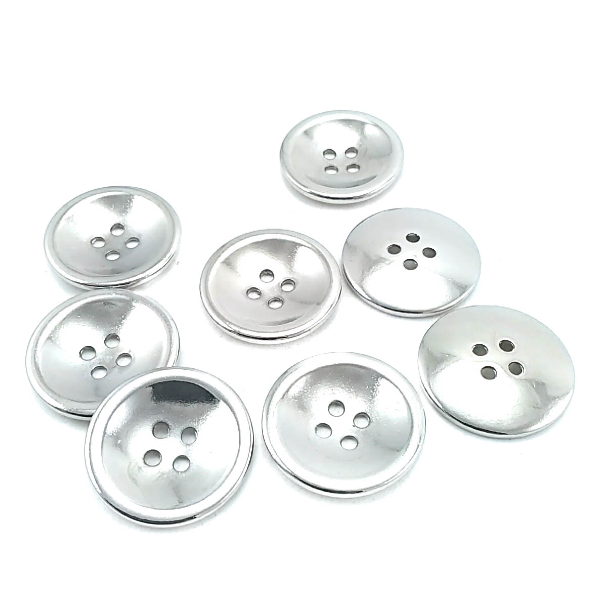 25 mm Four-Hole Metal Button