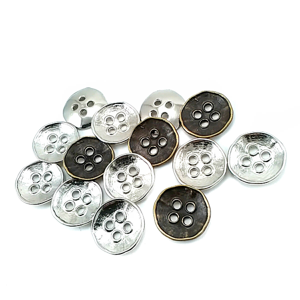20 mm Sew-Through Button front and detail view