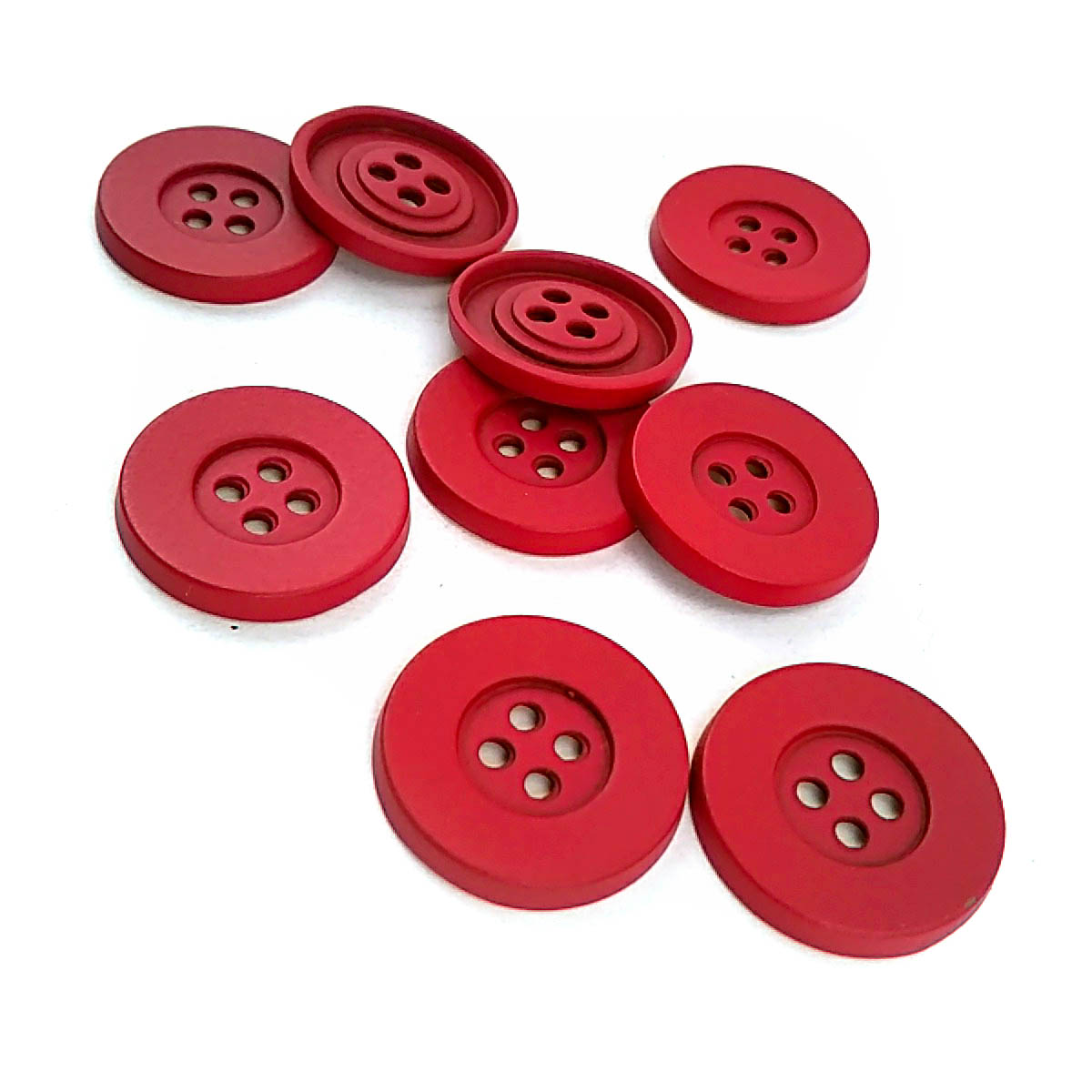 22 mm Sew-Through Button front and detail view