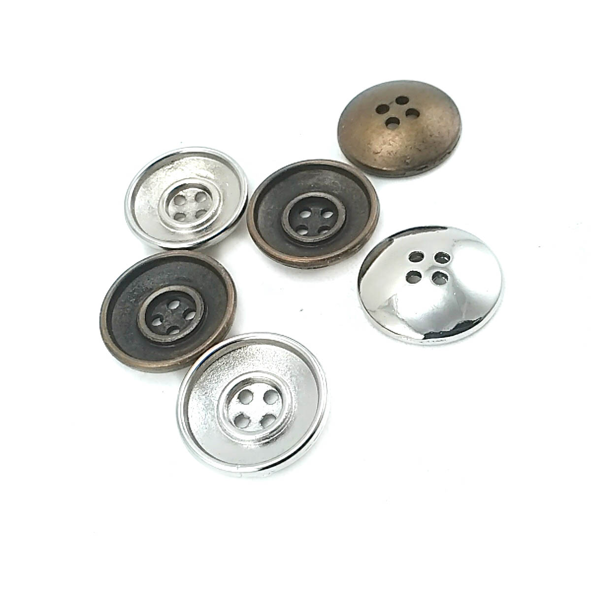 20 mm - 35 size Four-hole metal button sewing