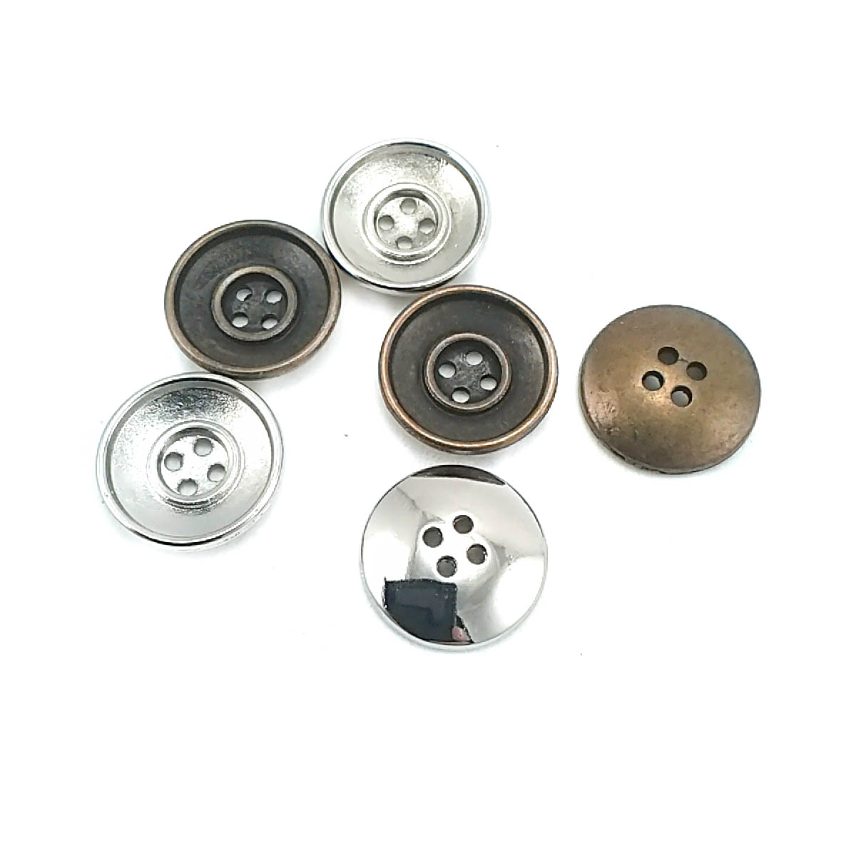 20 mm - 35 size Four-hole metal button sewing
