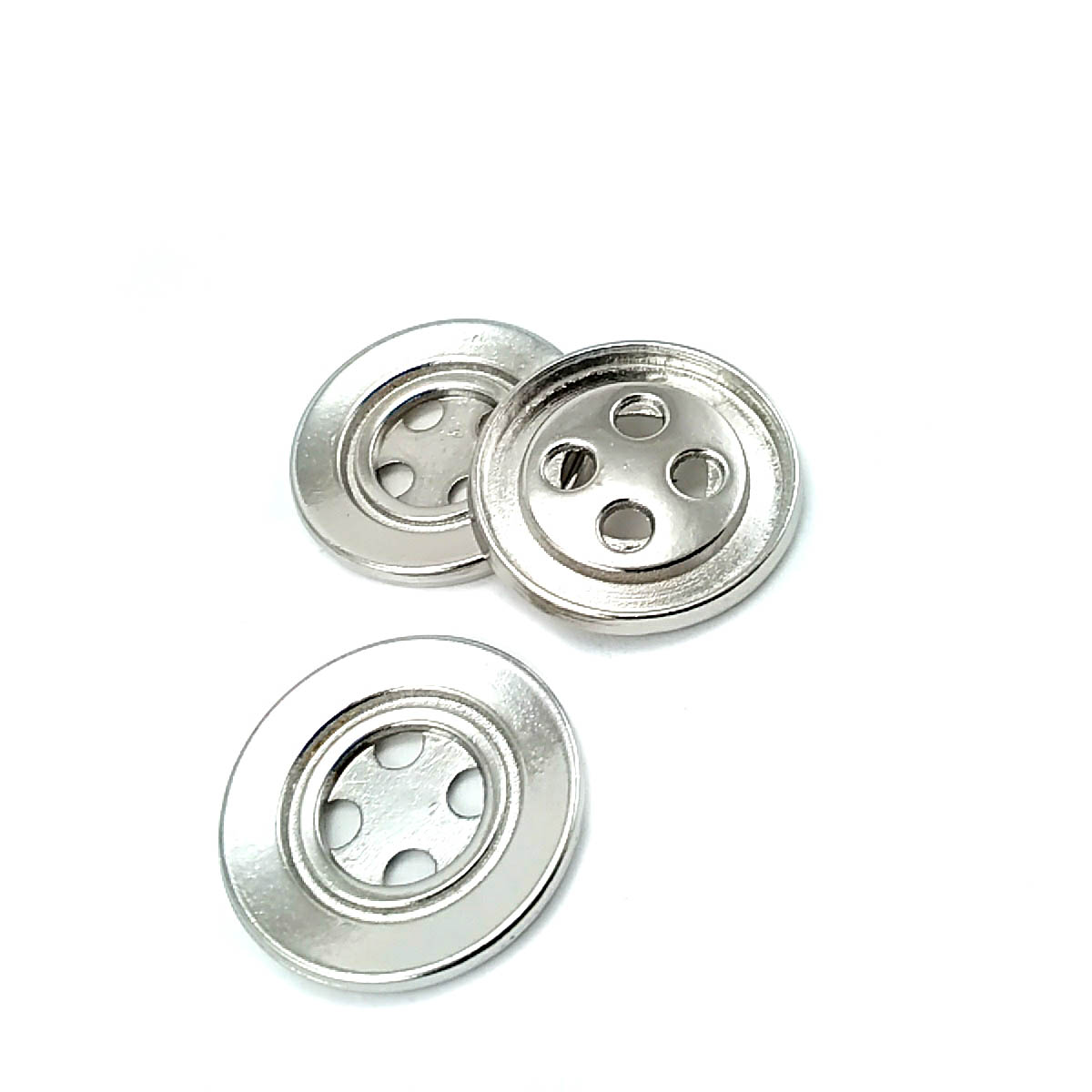 27 mm Metal Strut Button with Four Holes
