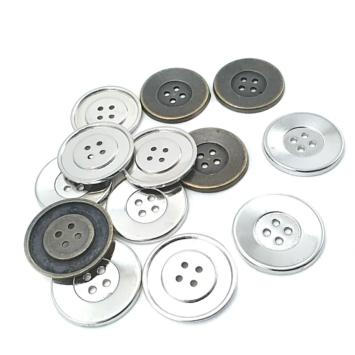25 mm Aesthetic Four Holes Metal Button