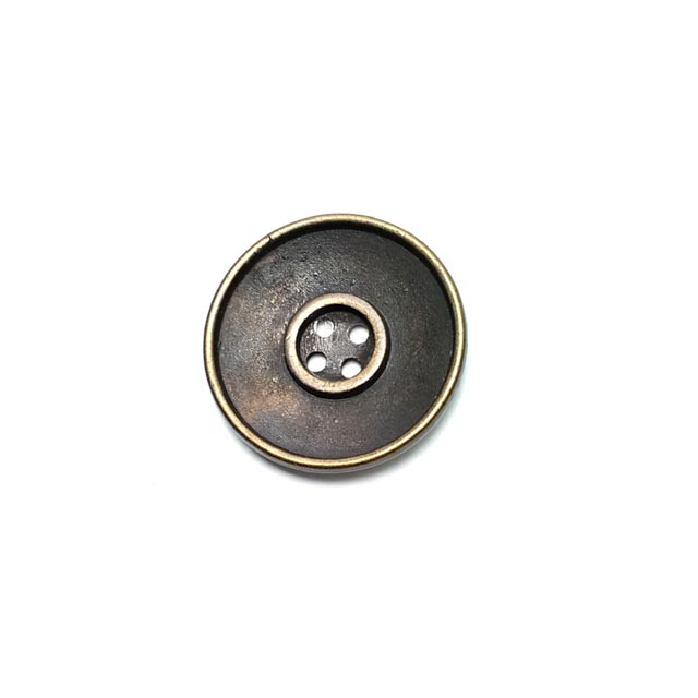 25 mm - 40 lignes Metal button post with four holes 25 mm - 40 lignes Metal button post with four holes