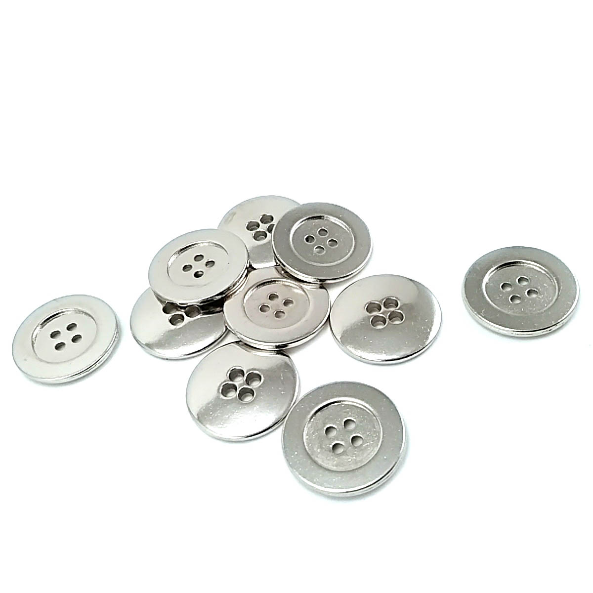 20 mm - 35 size Four Hole Metal Button